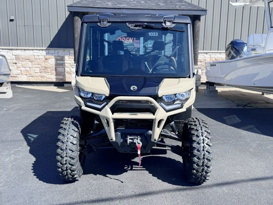 2024 Can-Am® Defender MAX Limited HD10 Desert Tan & Timeless Black