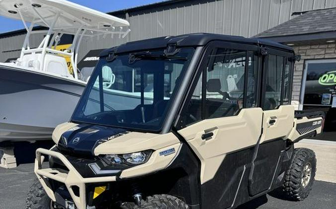 2024 Can-Am® Defender MAX Limited HD10 Desert Tan & Timeless Black