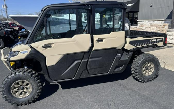 2024 Can-Am® Defender MAX Limited HD10 Desert Tan & Timeless Black