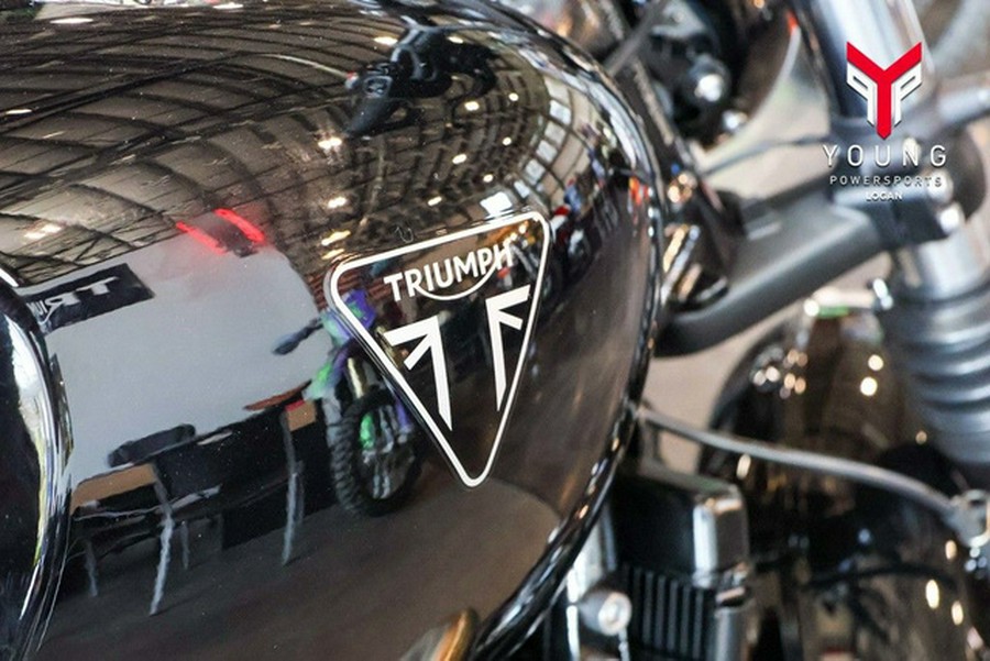 2026 Triumph Bonneville Bobber Jet black