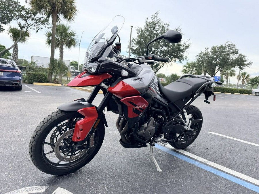 2022 Triumph Tiger 850 Sport Graphite Diablo Red