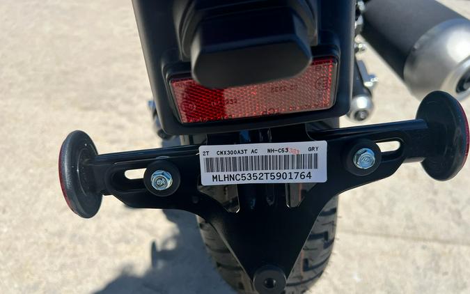 2026 Honda Rebel 300 E-Clutch
