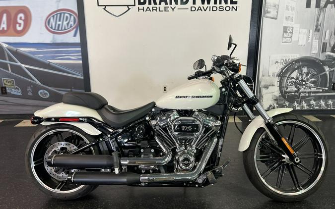 2019 Harley-Davidson Breakout 114 Bonneville Salt Pearl FXBRS