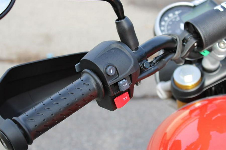 2026 Triumph Scrambler 400 X Baja Orange/Aluminium