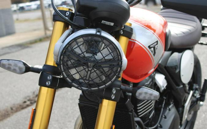 2026 Triumph Scrambler 400 X Baja Orange/Aluminium