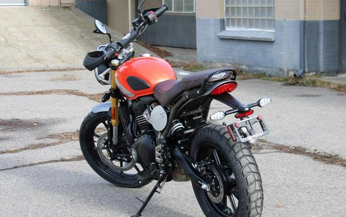 2026 Triumph Scrambler 400 X Baja Orange/Aluminium