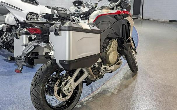 2025 Ducati Multistrada V4 Rally Brushed Aluminium & Matt Black