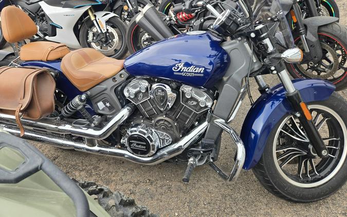 2020 INDIAN MOTORCYCLE SCOUT DEEPWATER METALLIC WABS 49ST BASE