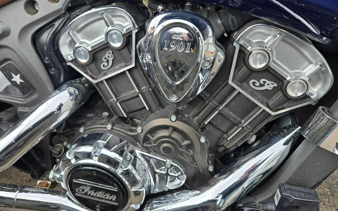 2020 INDIAN MOTORCYCLE SCOUT DEEPWATER METALLIC WABS 49ST BASE