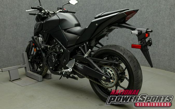 2022 YAMAHA MT03 300 W/ABS