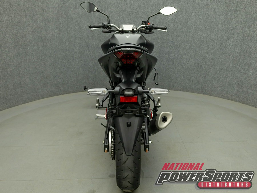 2022 YAMAHA MT03 300 W/ABS