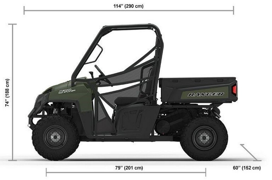 2023 Polaris Industries RANGER 570 FULL-SIZE SAGEBRUSH GREEN