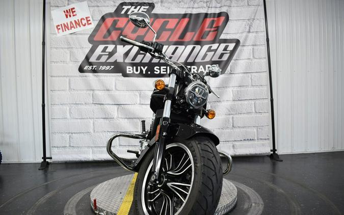 2021 Indian Scout ABS Thunder Black