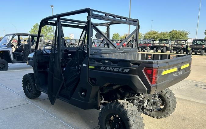 2023 Polaris Industries RANGER CREW XP 1000 Premium Super Graphite with Lifted Lime Accents