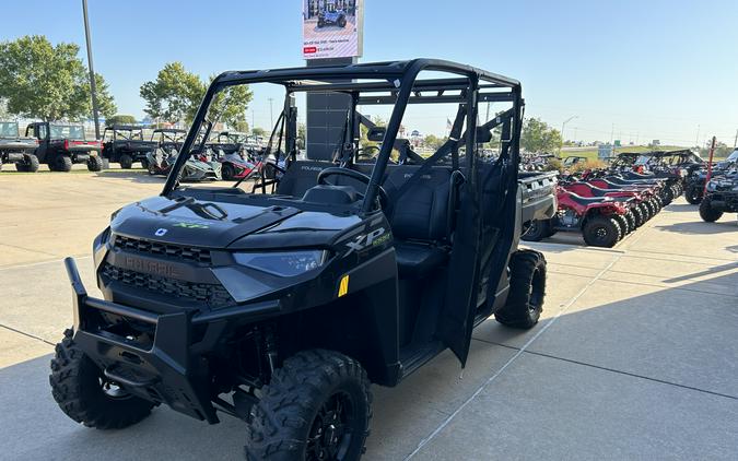 2023 Polaris Industries RANGER CREW XP 1000 Premium Super Graphite with Lifted Lime Accents