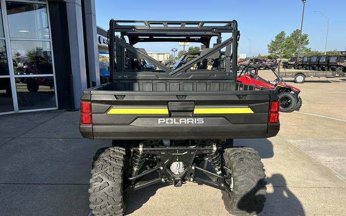 2023 Polaris Industries RANGER CREW XP 1000 Premium Super Graphite with Lifted Lime Accents