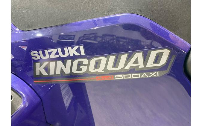 2023 Suzuki KingQuad 500 AXi