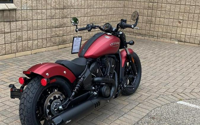 2025 Indian Motorcycle® Scout® Bobber Limited Sunset Red Smoke