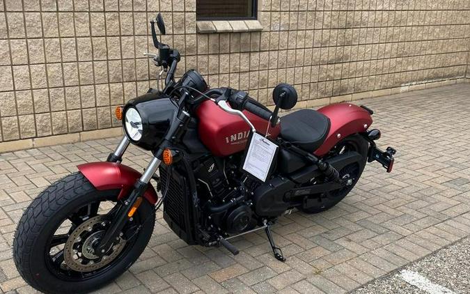 2025 Indian Motorcycle® Scout® Bobber Limited Sunset Red Smoke