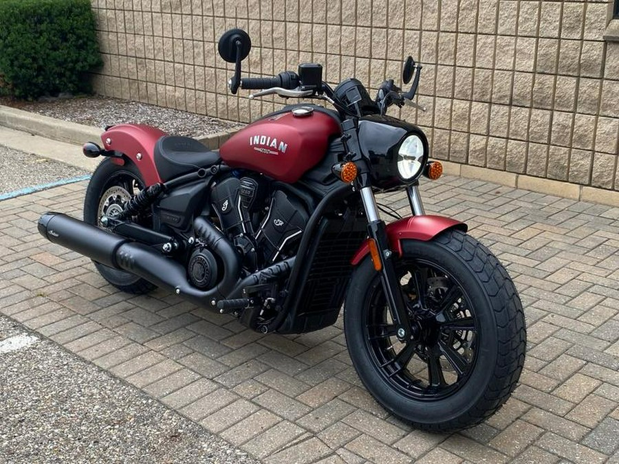 2025 Indian Motorcycle® Scout® Bobber Limited Sunset Red Smoke
