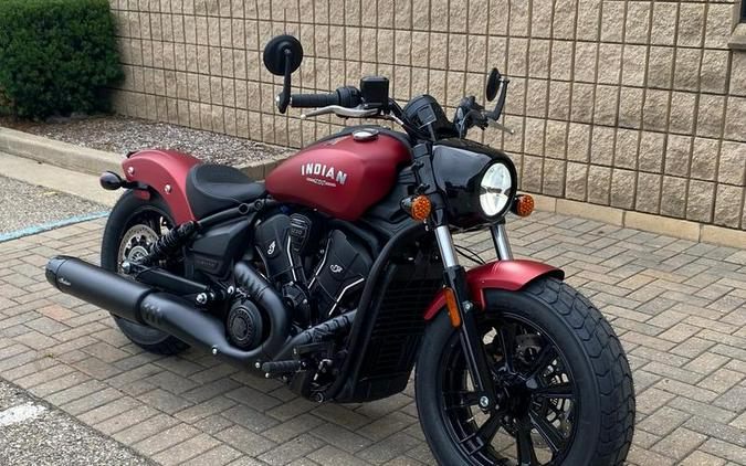 2025 Indian Motorcycle® Scout® Bobber Limited Sunset Red Smoke