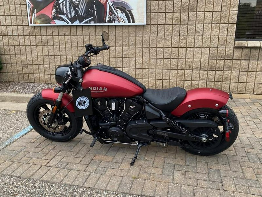 2025 Indian Motorcycle® Scout® Bobber Limited Sunset Red Smoke