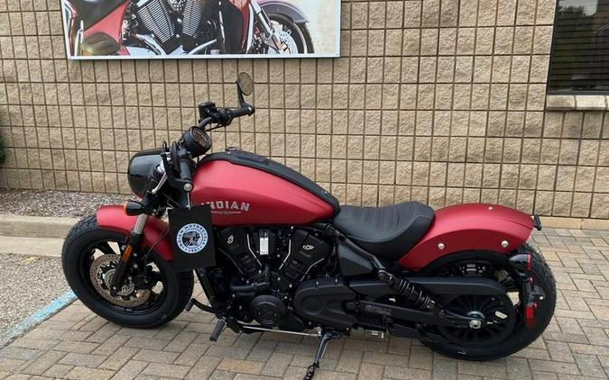 2025 Indian Motorcycle® Scout® Bobber Limited Sunset Red Smoke