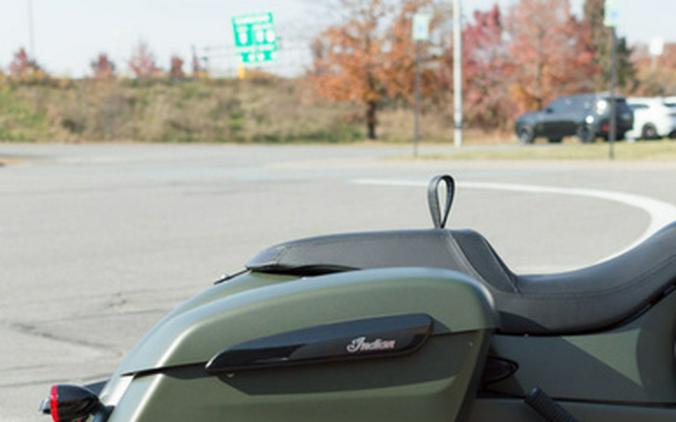 2025 Indian Springfield Dark Horse Moss Green Smoke