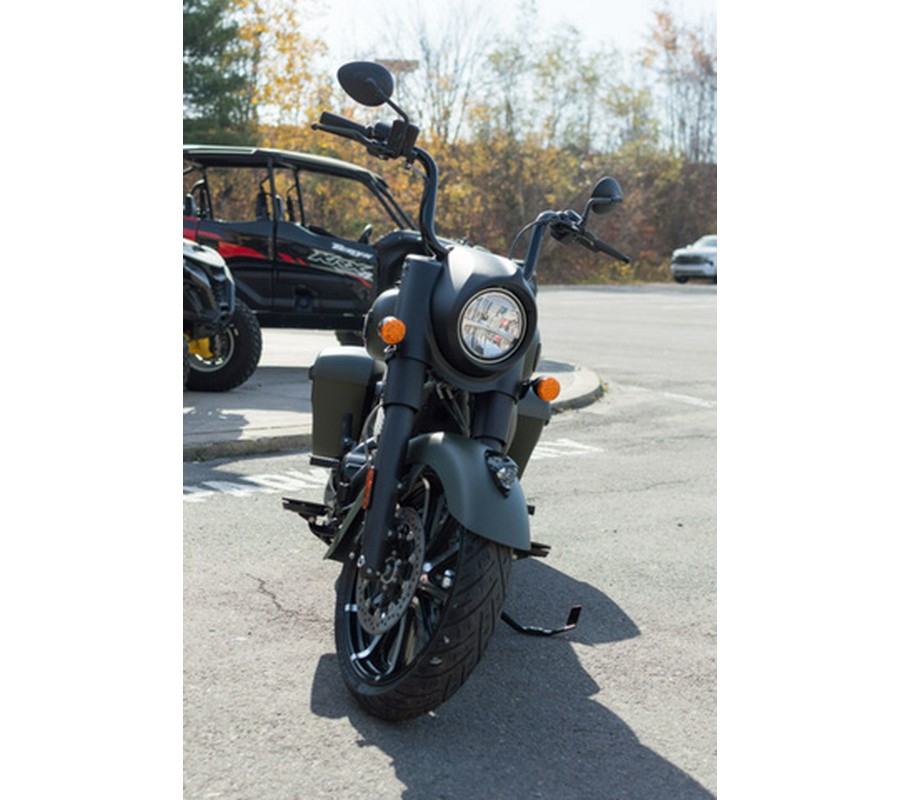 2025 Indian Springfield Dark Horse Moss Green Smoke
