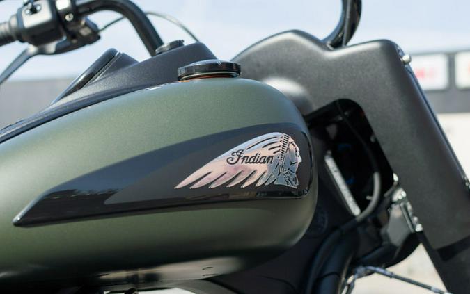 2025 Indian Springfield Dark Horse Moss Green Smoke