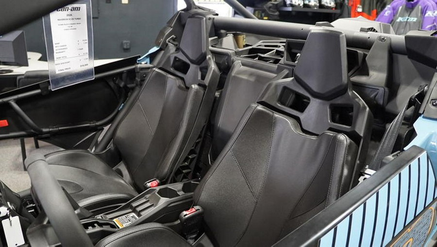 2026 Can-Am® Maverick X3 DS Turbo Scandi Blue & Orange Crush