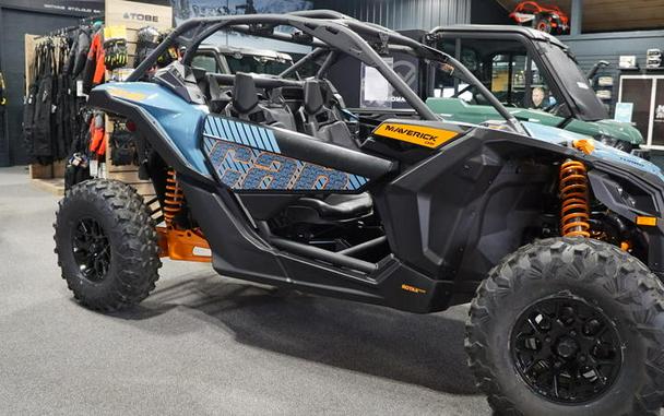 2026 Can-Am® Maverick X3 DS Turbo Scandi Blue & Orange Crush