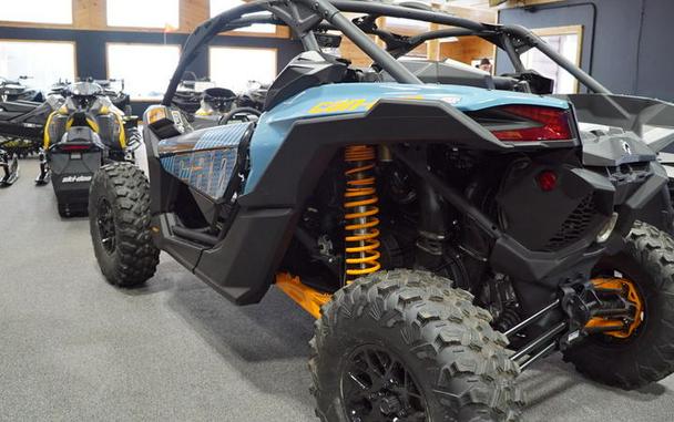 2026 Can-Am® Maverick X3 DS Turbo Scandi Blue & Orange Crush