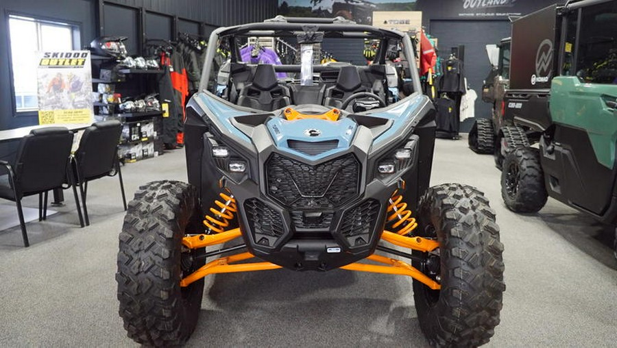 2026 Can-Am® Maverick X3 DS Turbo Scandi Blue & Orange Crush
