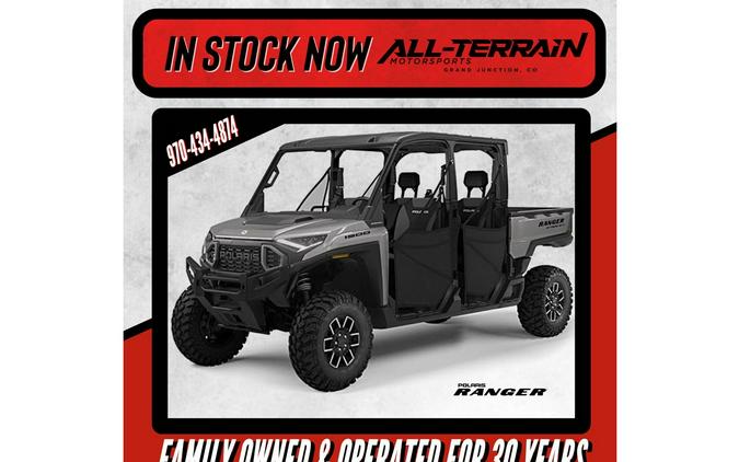 2024 Polaris Industries RANGER CREW XD 1500 Premium - Turbo Silver.