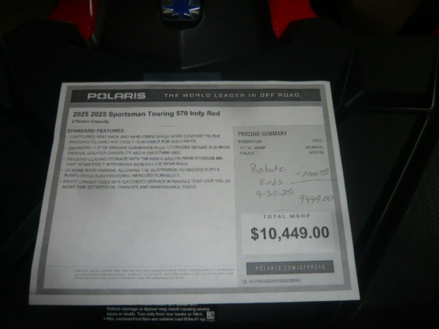 2025 Polaris Sportsman® Touring 570