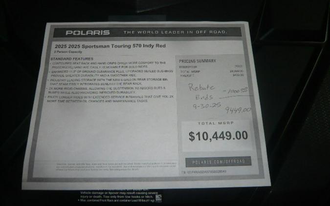 2025 Polaris Sportsman® Touring 570