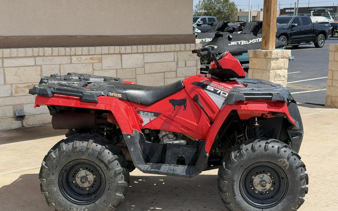 2015 POLARIS SPORTSMAN 570 INDY RED