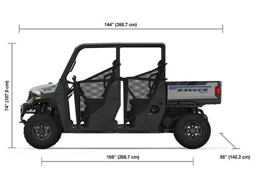 2023 Polaris Industries RANGER CREW SP 570 PREMIUM - GHOST GRAY