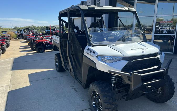 2022 Polaris Industries RANGER CREW XP 1000 Premium Ghost White Metallic