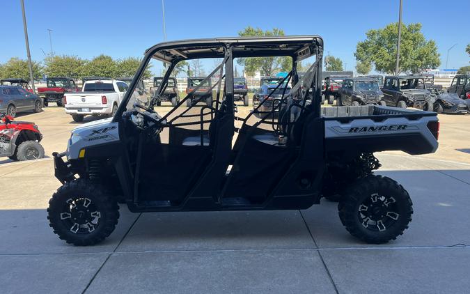 2022 Polaris Industries RANGER CREW XP 1000 Premium Ghost White Metallic