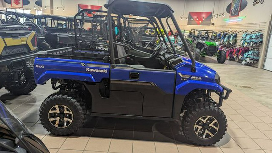 New 2024 KAWASAKI MULE PROMX LE DEEP BLUE