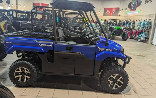 New 2024 KAWASAKI MULE PROMX LE DEEP BLUE