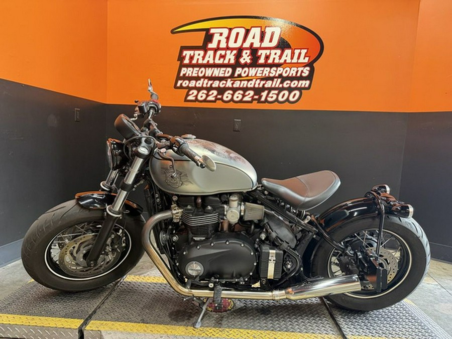 2022 Triumph Bonneville Bobber Matt Storm GreyMatt Ironstone