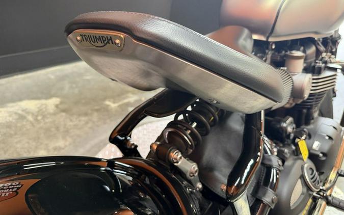 2022 Triumph Bonneville Bobber Matt Storm GreyMatt Ironstone