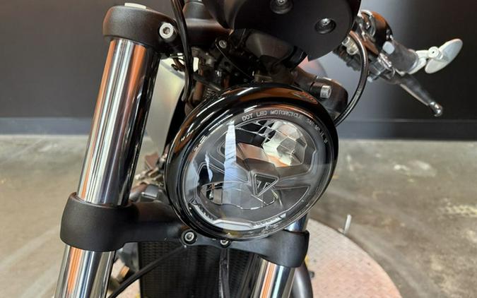2022 Triumph Bonneville Bobber Matt Storm GreyMatt Ironstone