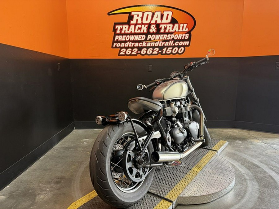 2022 Triumph Bonneville Bobber Matt Storm GreyMatt Ironstone