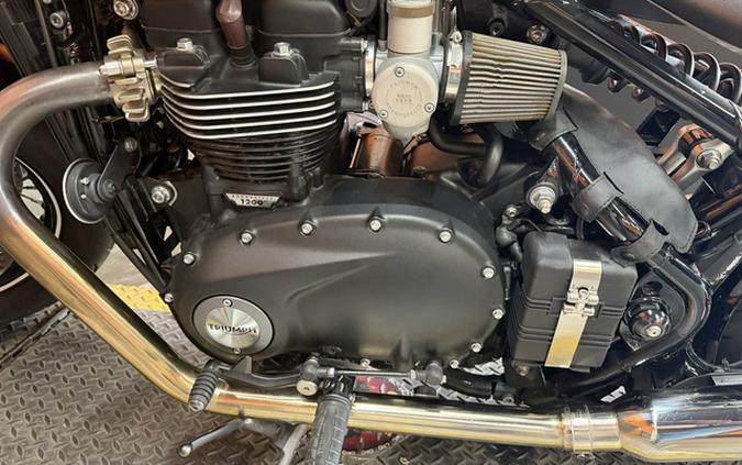 2022 Triumph Bonneville Bobber Matt Storm GreyMatt Ironstone