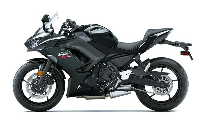 2026 Kawasaki Ninja 650 Metallic Flat Spark Black/Metallic Carbon Gray - KA2685