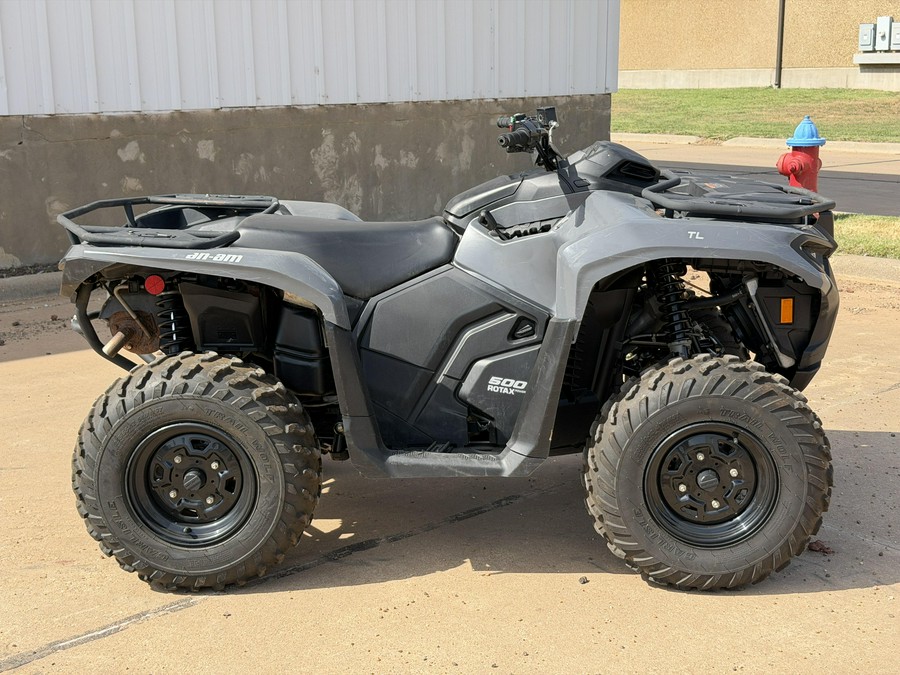 2024 CAN-AM OUTLANDER DPS 500 GRANITE GRAY